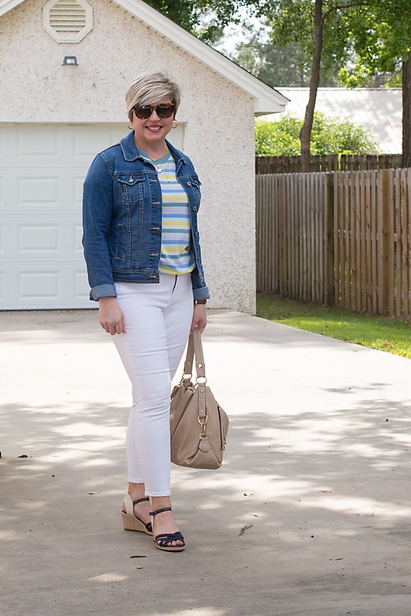white skinny jeans with espadrilles