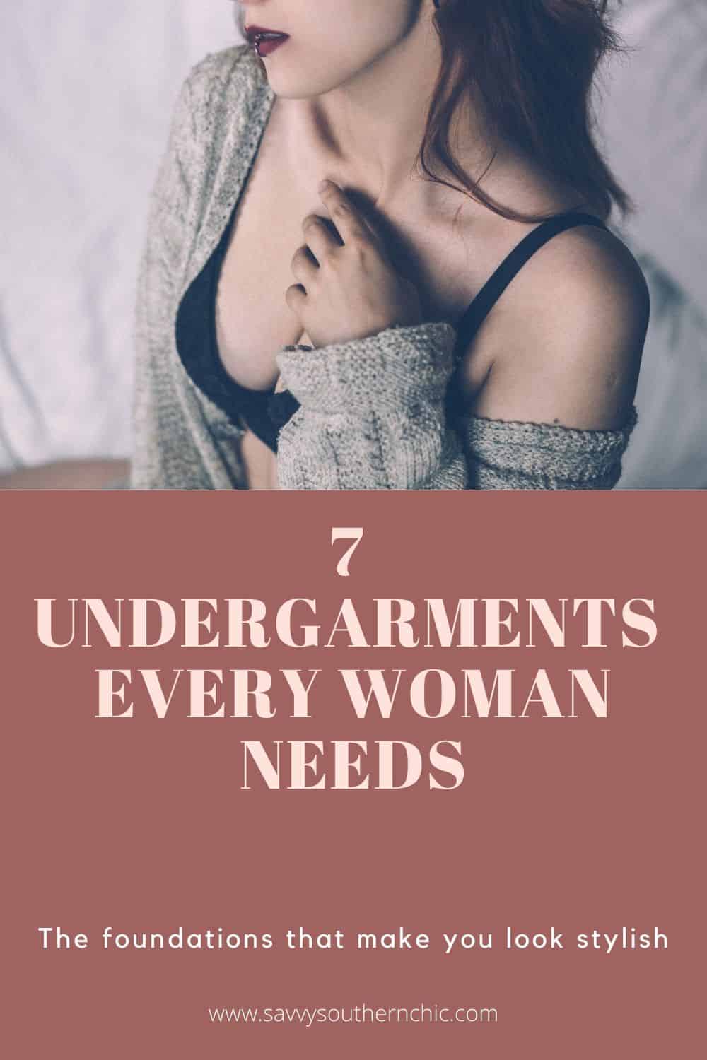 7 undergarments every woman needs for a great outfit