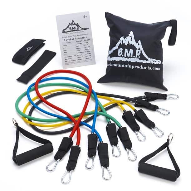 resistance bands simple fitness equipment