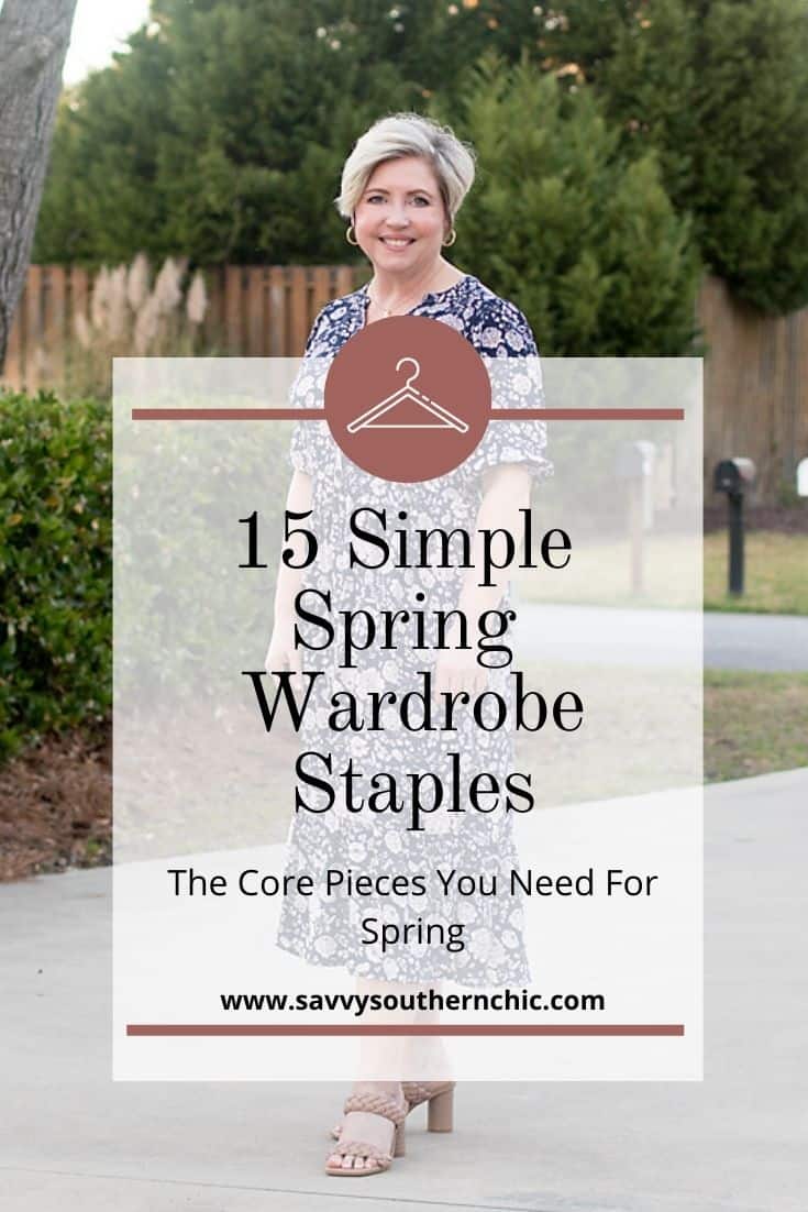 spring wardrobe staples