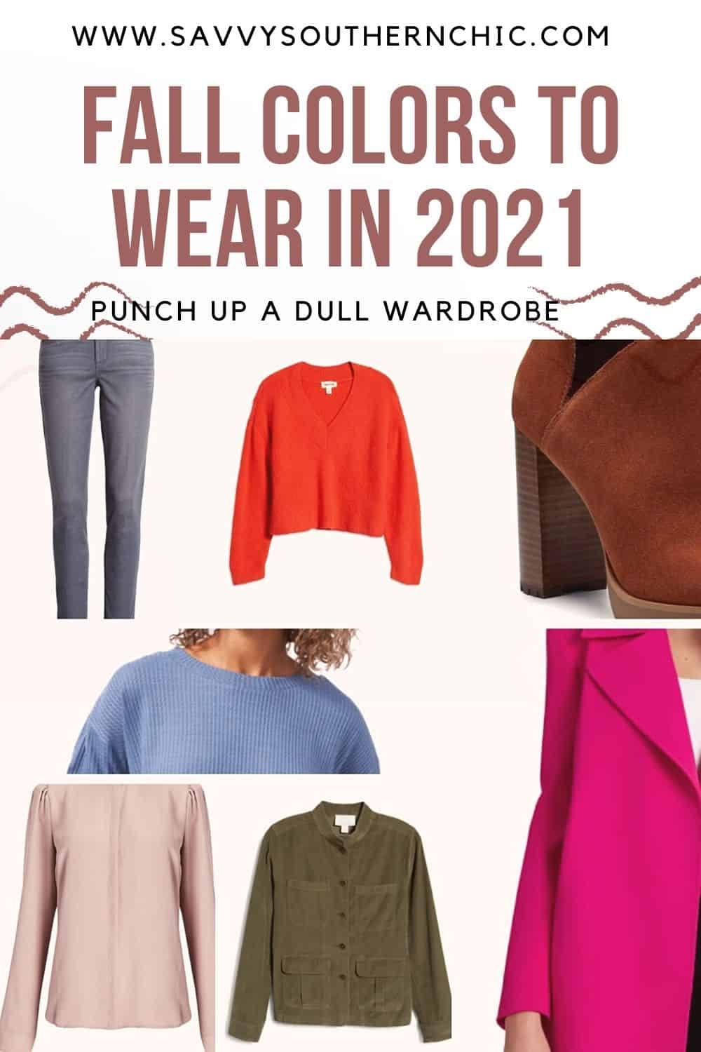 fall colors to wear in 2021