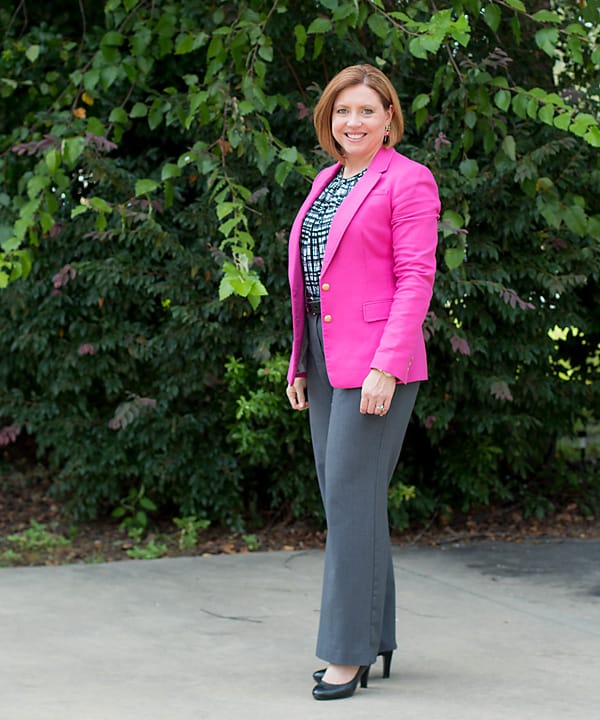 How to Wear a Bright Pink Blazer & What to Look for When Purchasing