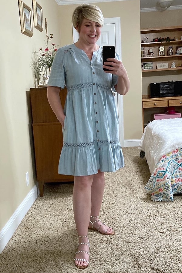 Target knee length spring dress