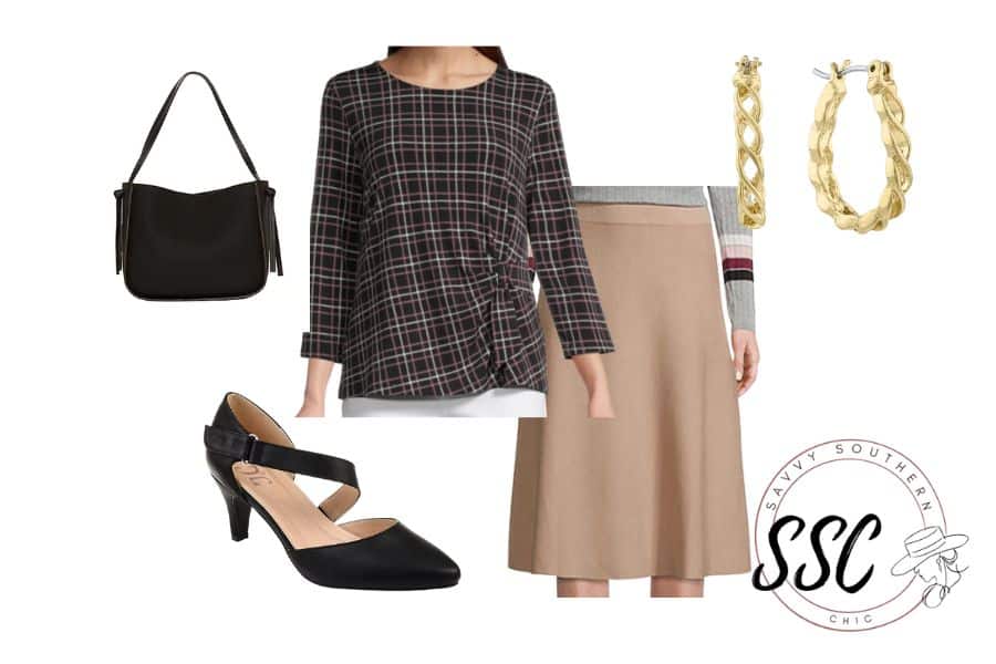 How to wear outlet a line skirt