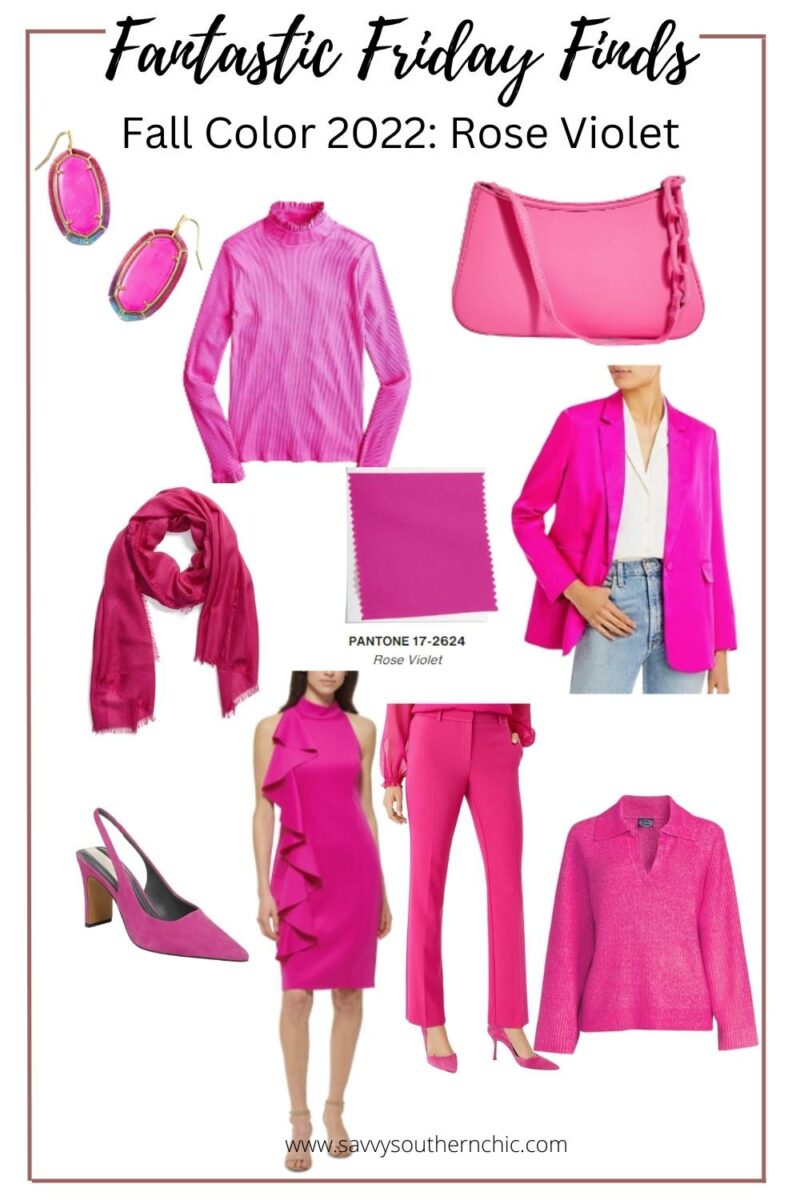 Violet Fall Color Fabulous Friday Finds: Fall Color Rose Violet