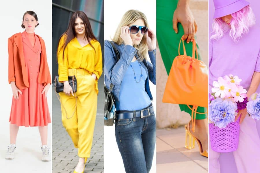 Color blocking style trends for Spring-Summer 2023 - new tess