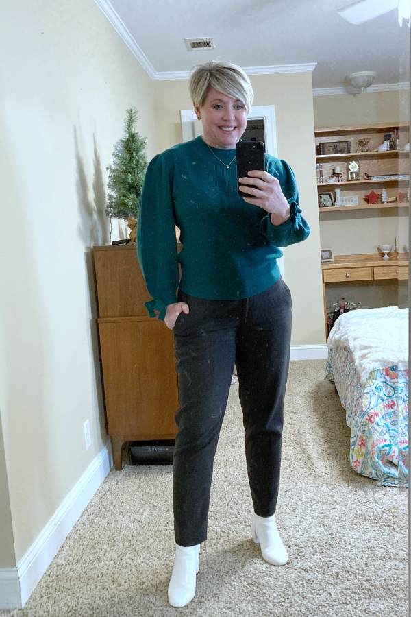 Secrets For Wearing Ankle Pants in Winter