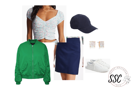 Sporty chic Skort outfit 