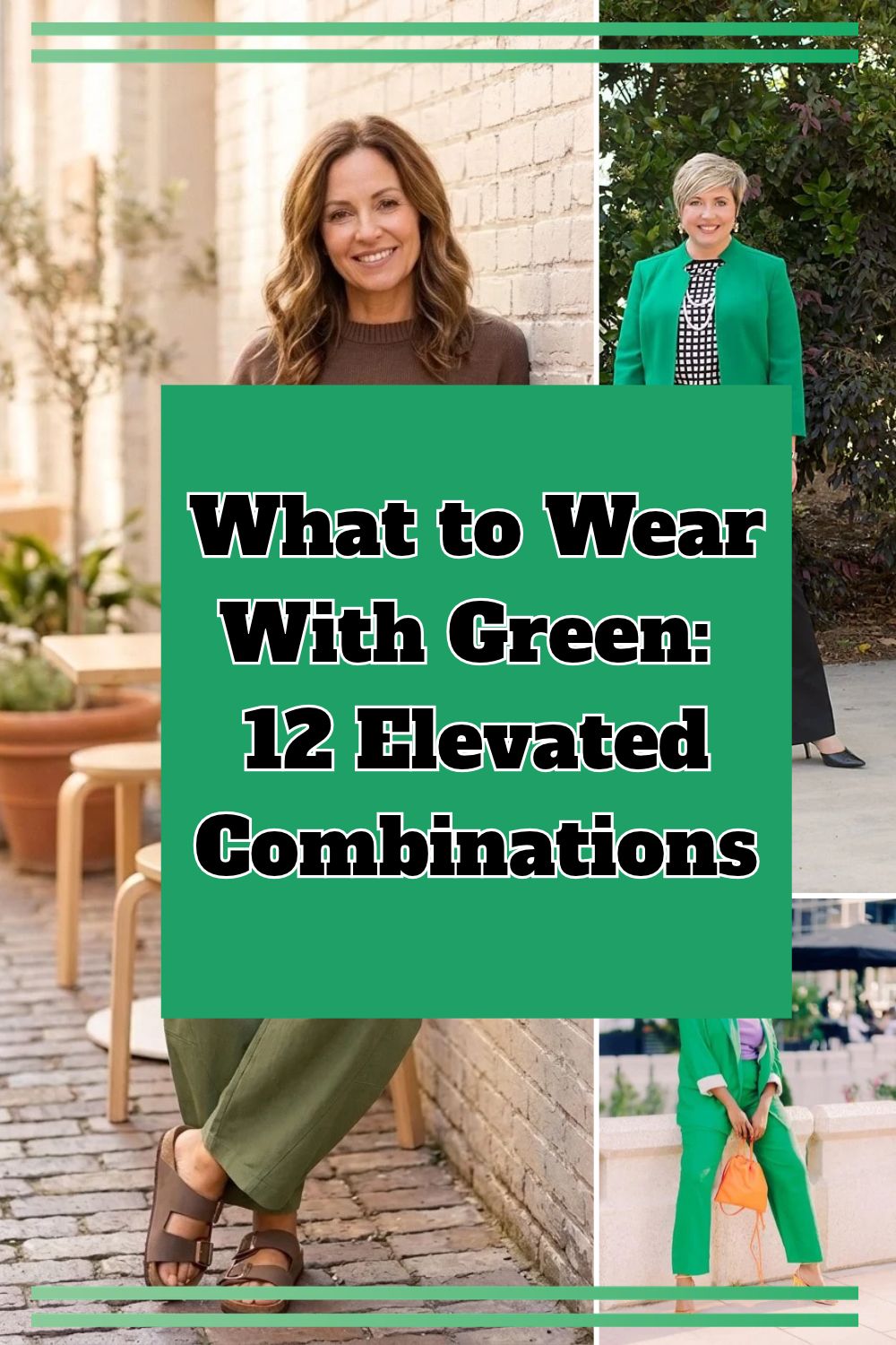 What Colors Go With Green Clothes? 12 Chic Combinations