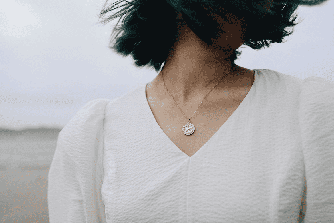 coin necklace