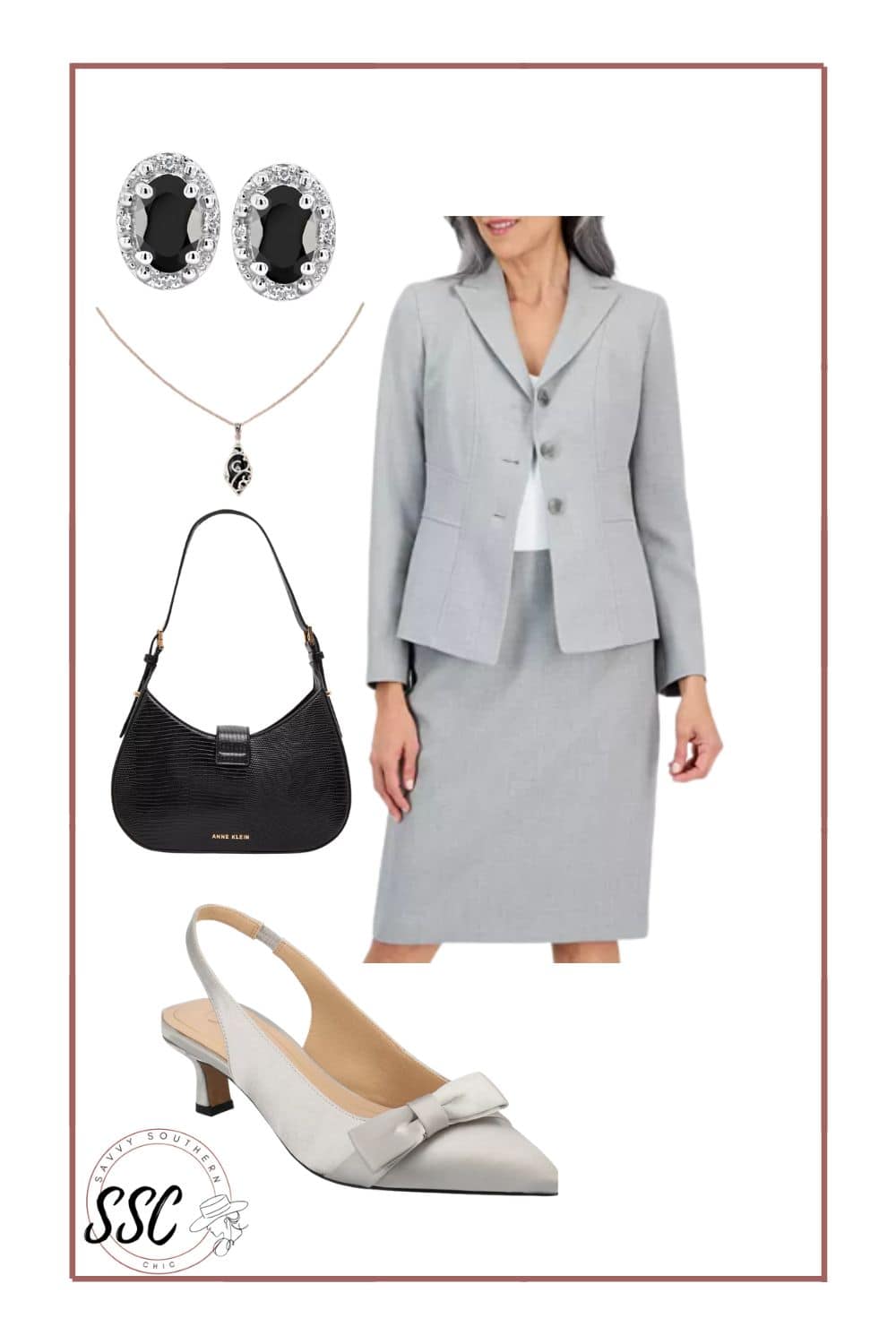 grey suit outfit for summer funeral