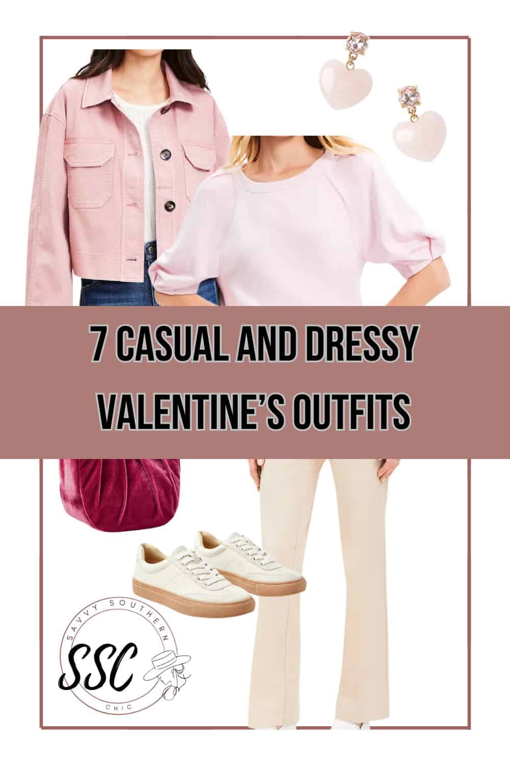 7 Casual and Dressy Valentine’s Day Outfits