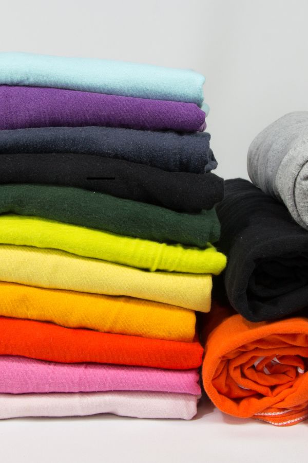 stack of clothing
