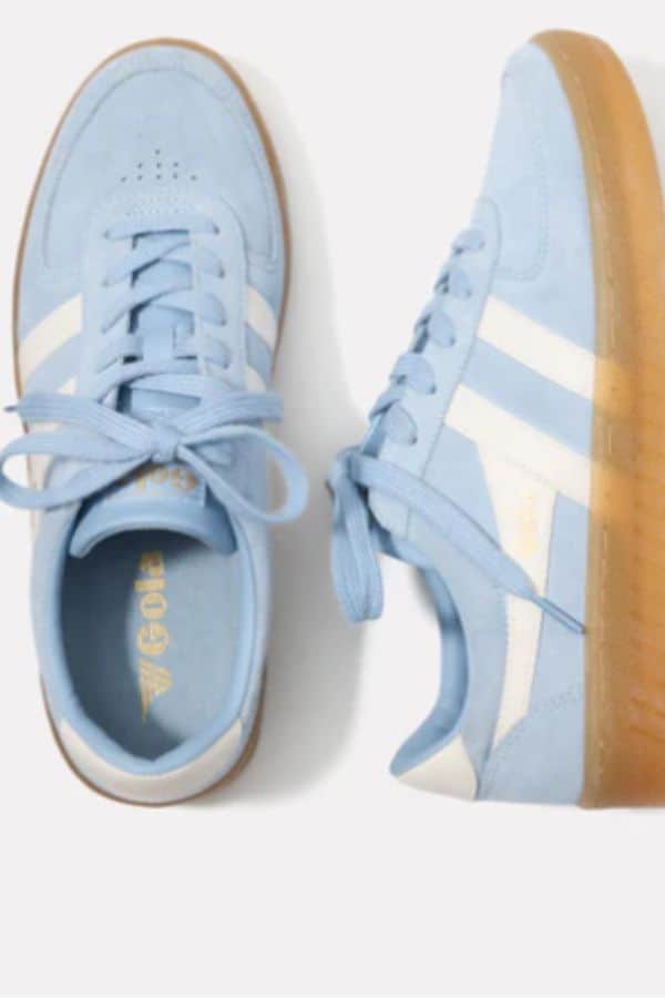 powder blue sneakers
