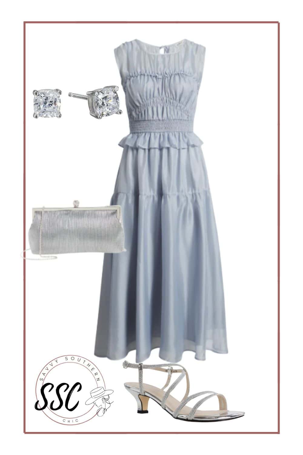 blue dress mom of grad