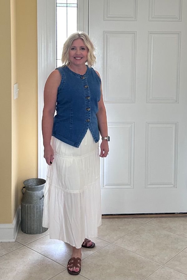 summer skirt outfit from Amazon