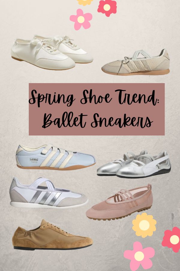 spring shoe trend ballet sneakers