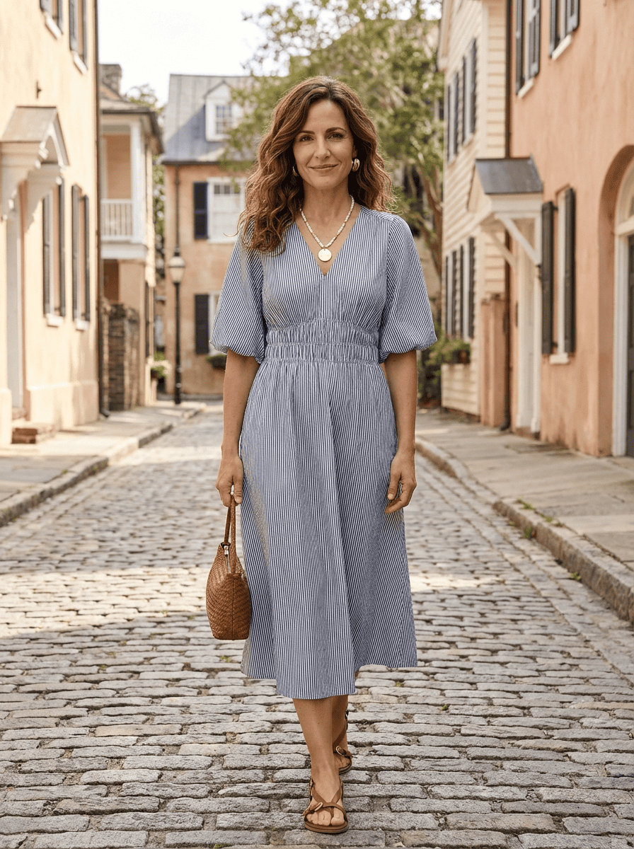 midi dress for spring