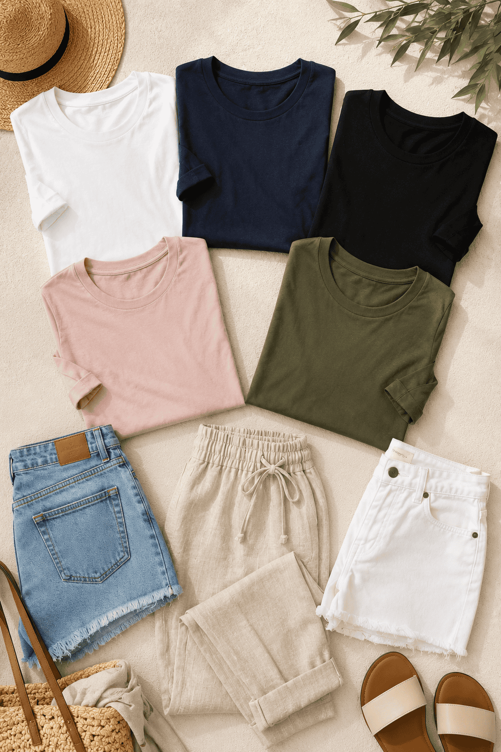 summer basic tshirts