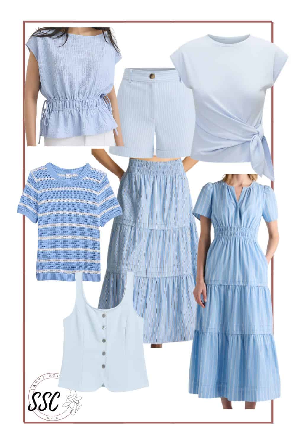 sky blue trending summer items