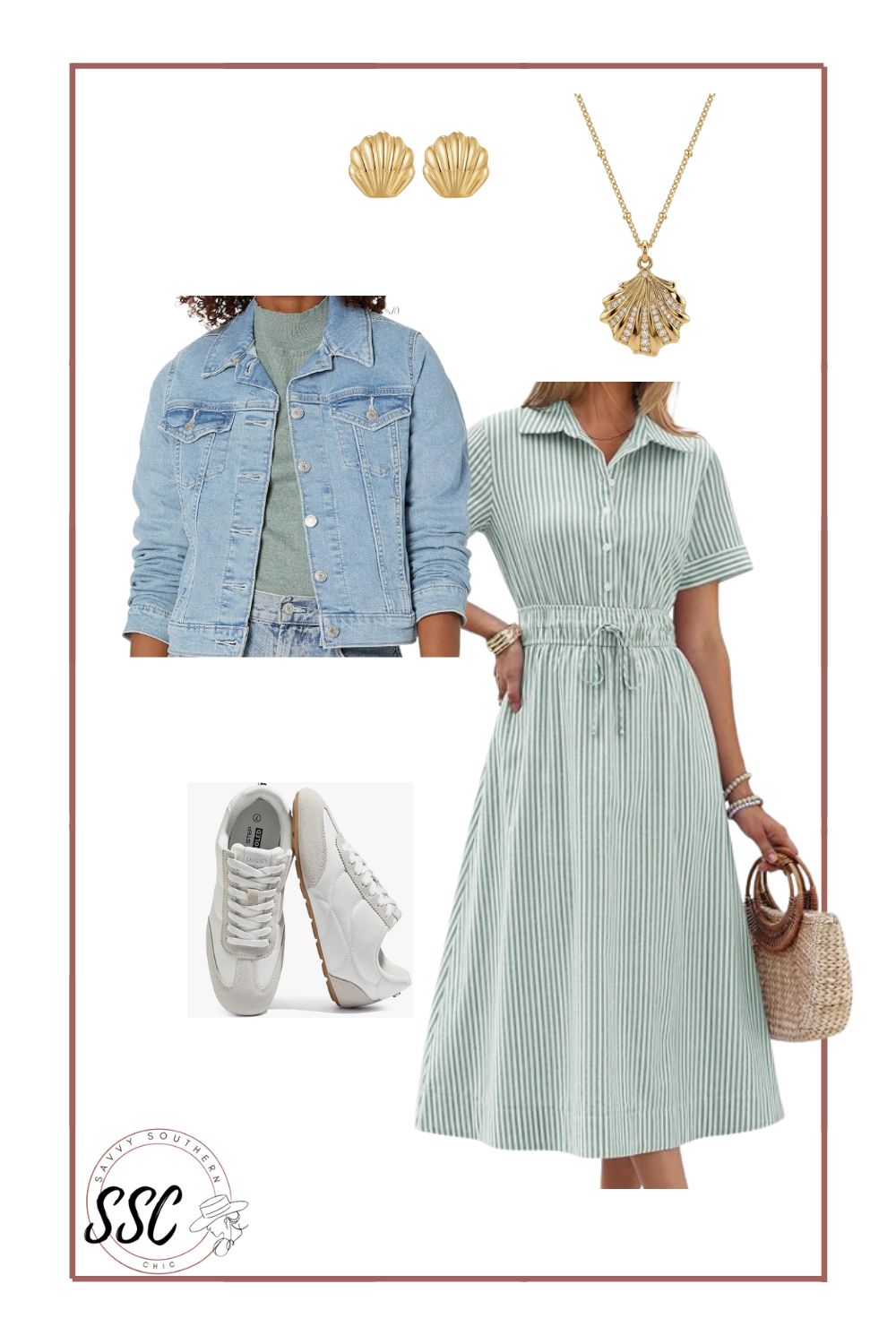 vacation dress outfit idea