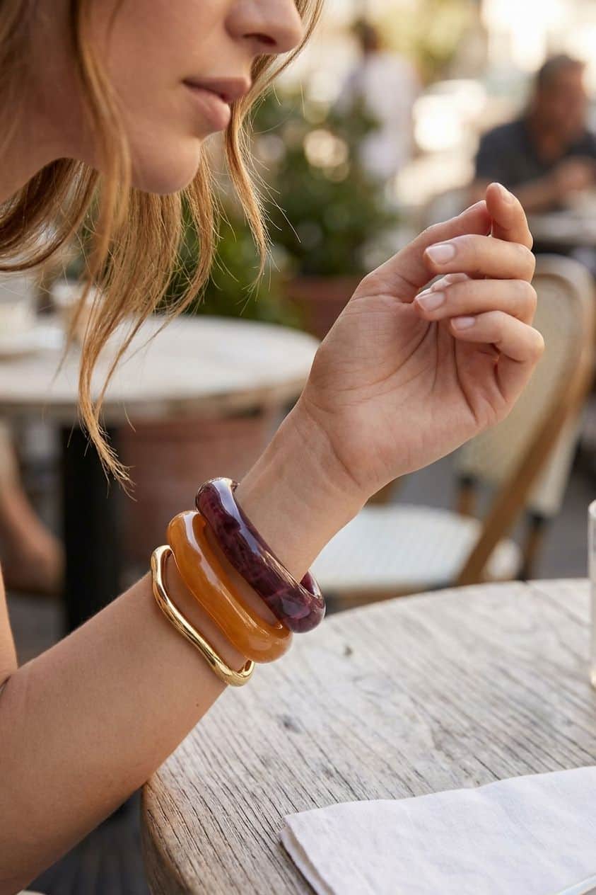 bracelet stack summer trend