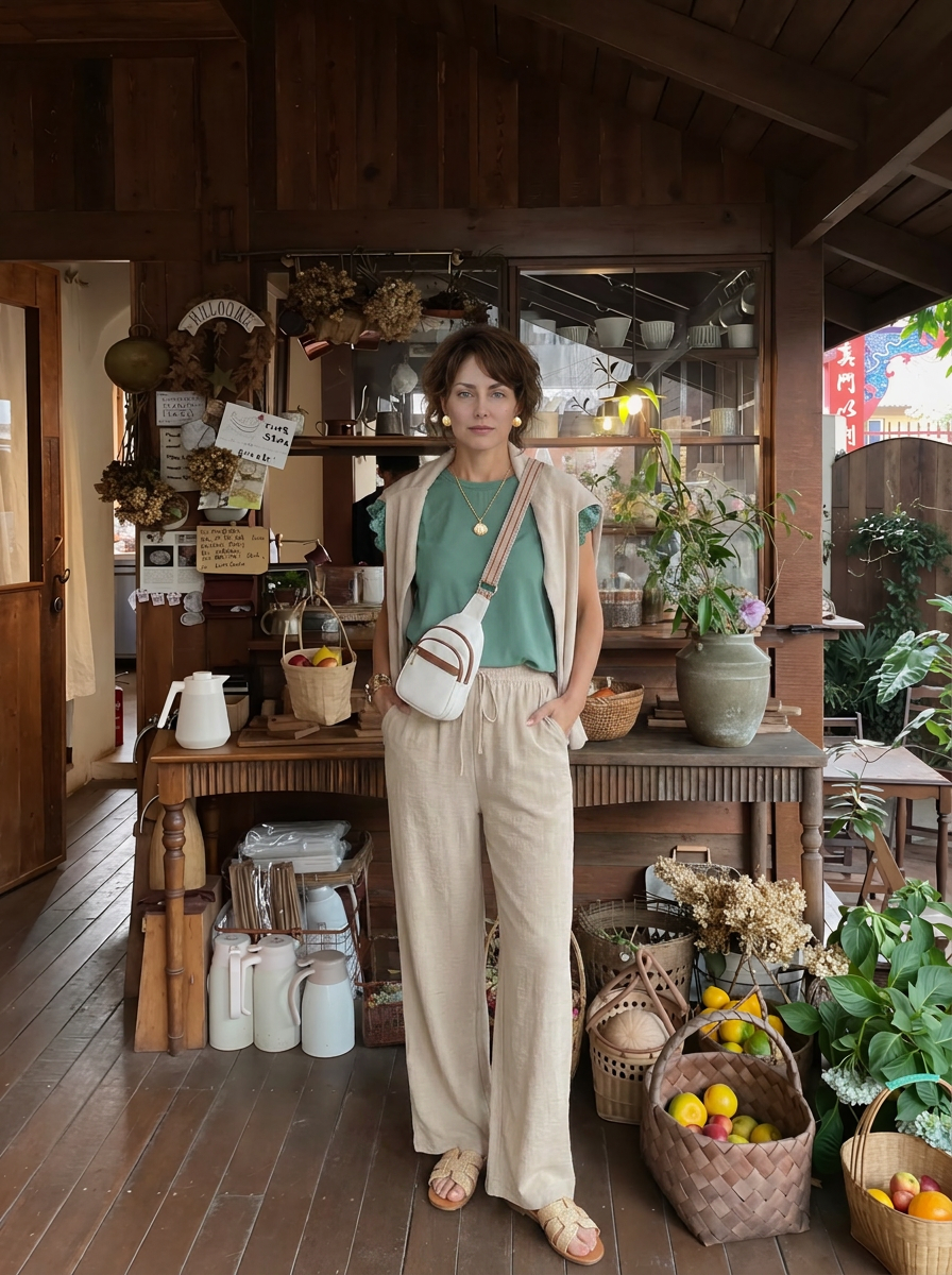 vacation capsule outfit