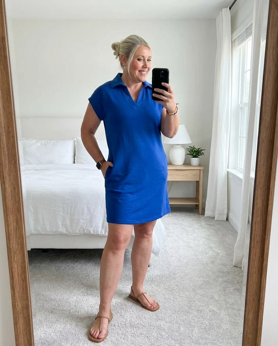 collared summer dress
