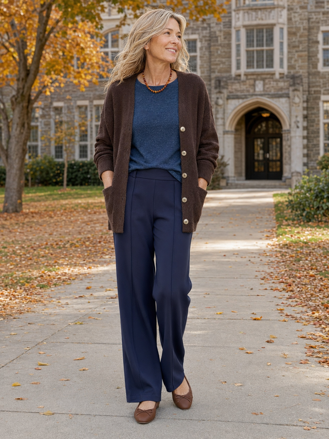 easy teacher outfit business casual