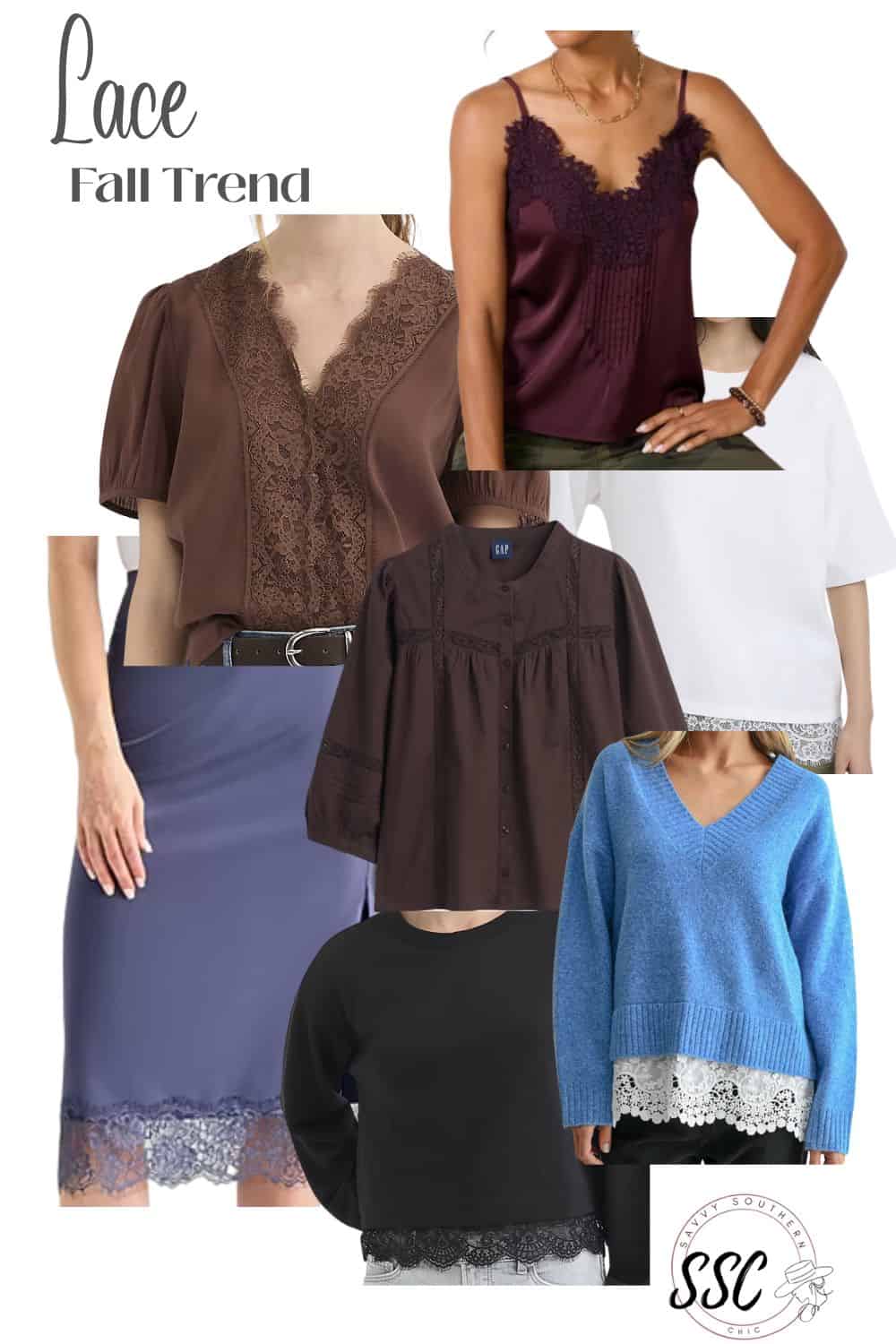 lace trim fall trend picks