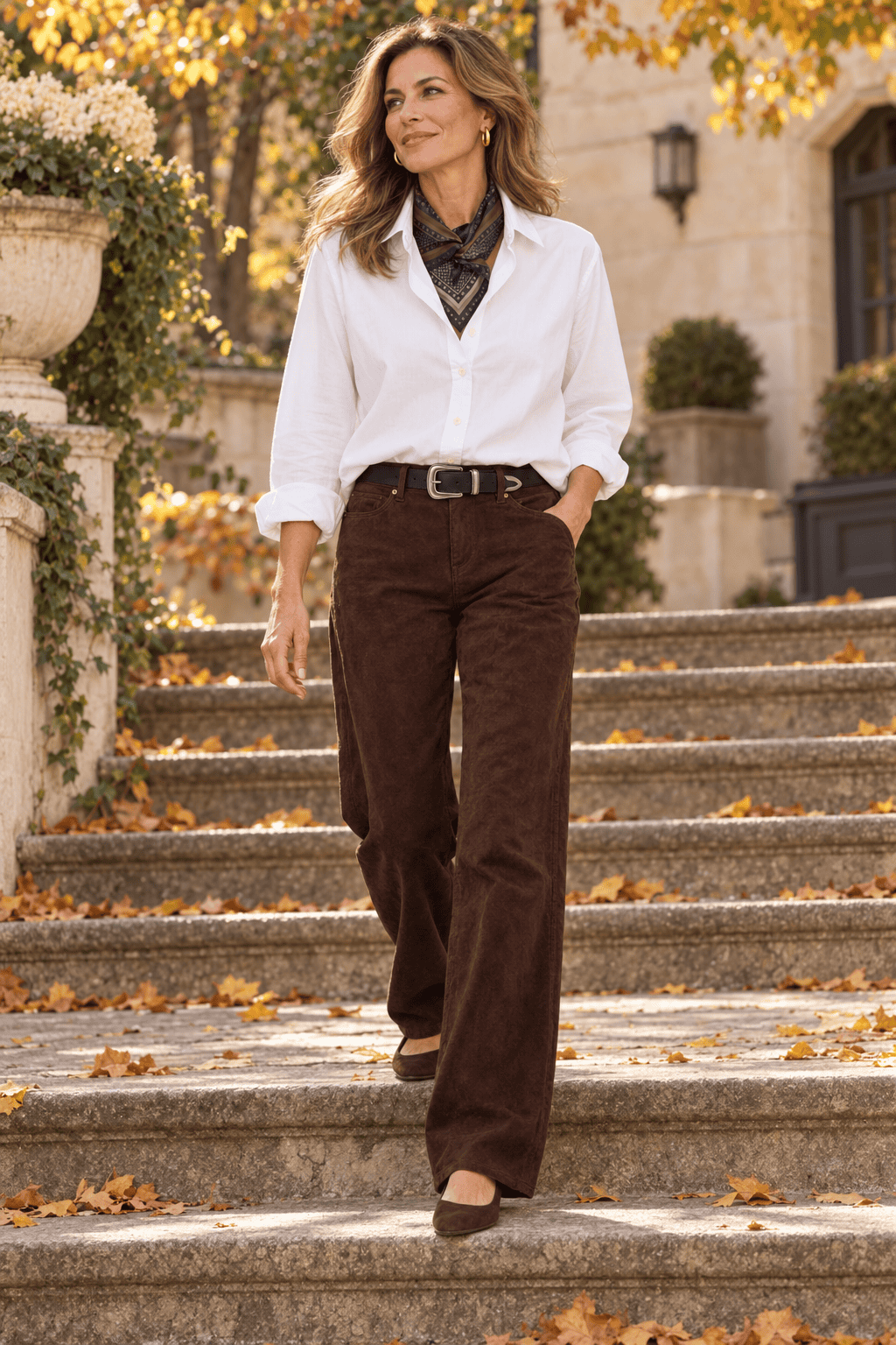 suede jeans outfit